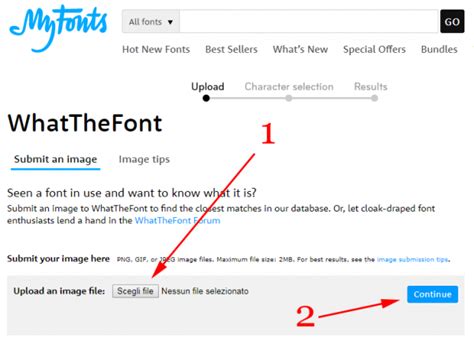 whatthefont|identificare font da immagine.